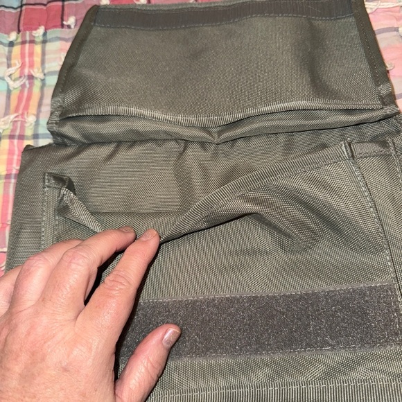 Grayish Green National Guard Tactical Notebook Binder. (BT 1) - Picture 10 of 10